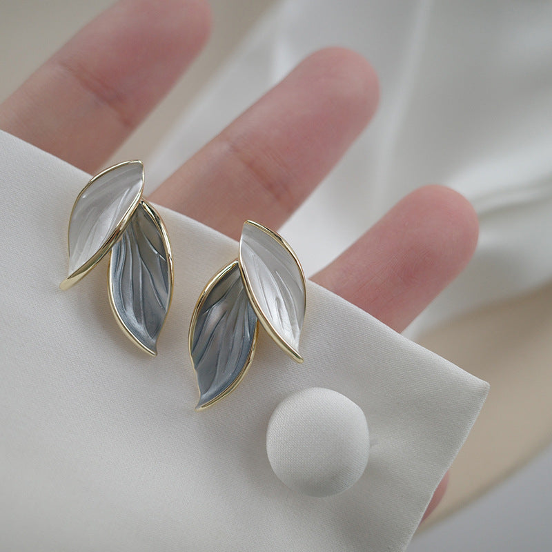 Boucles d'oreilles en émail luxueuses peintes à la main, Lucky Wings