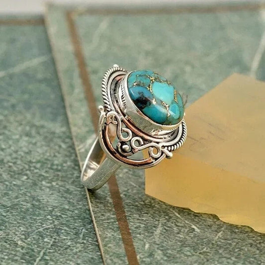 Bague Bohème Turquoise