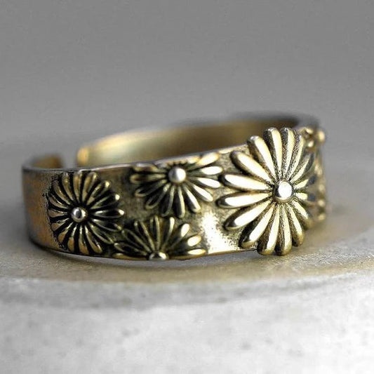 Bague Marguerite en or
