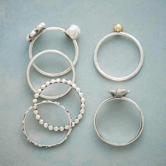 Collier de perles Blume et bague