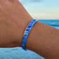 Éclatante Bracelet en Argent avec Opale Précieuse