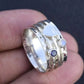 Bague Spinner Herz