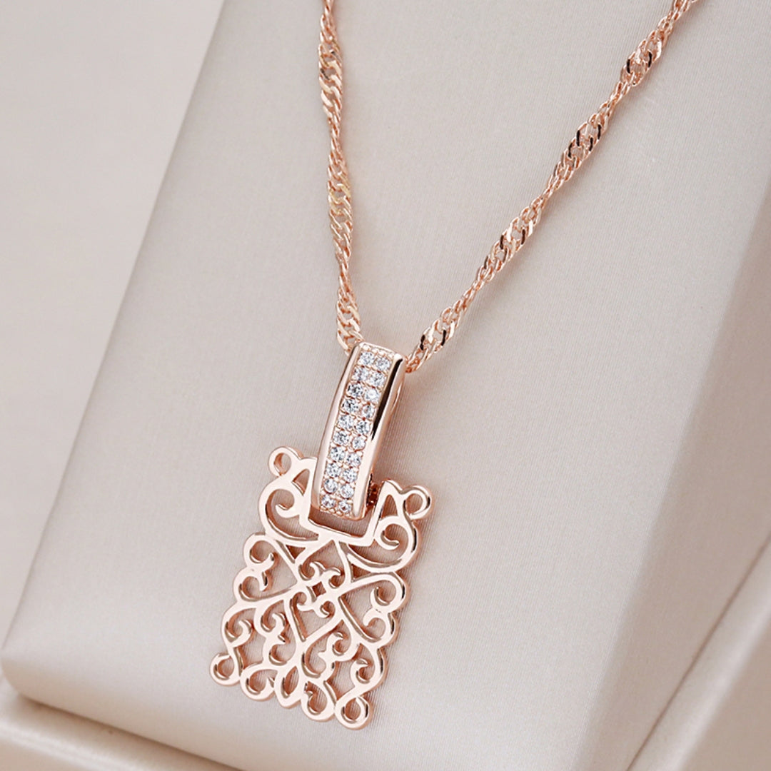 Collier Mandala élégant en or