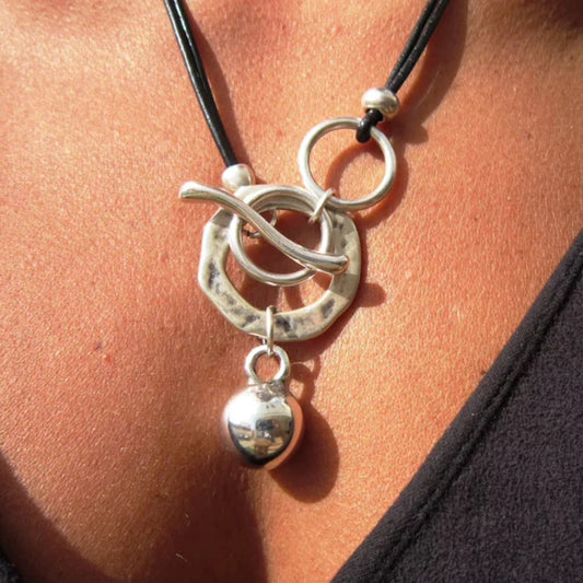 Collier vintage en argent