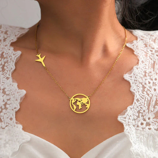 Collier de voyage en or