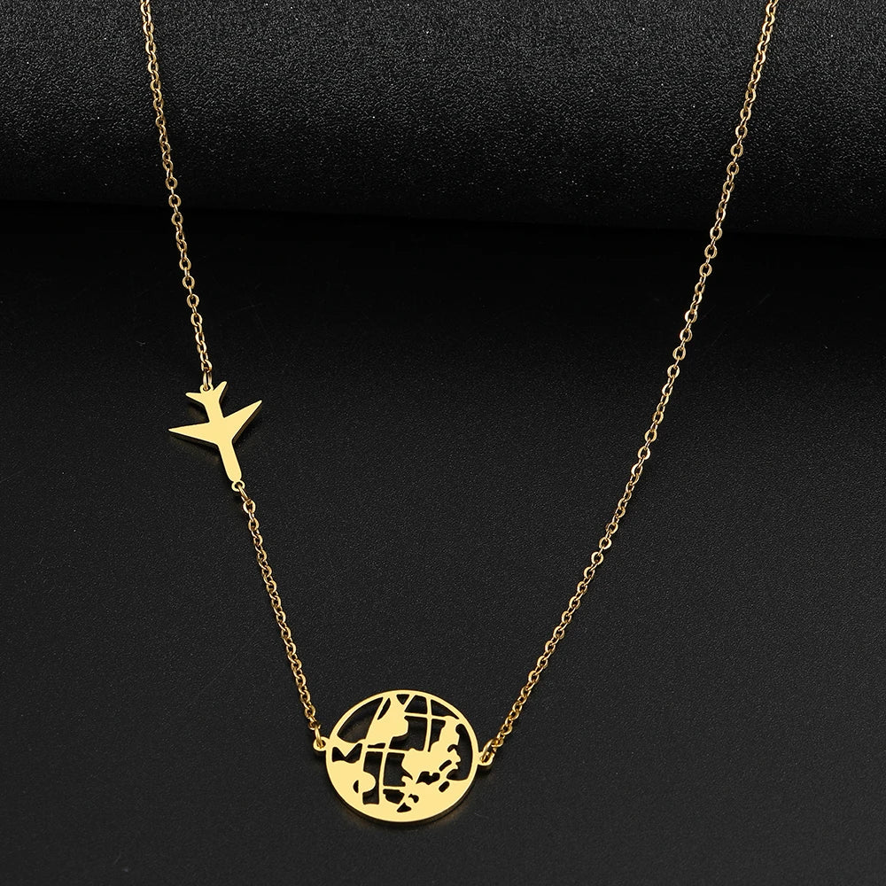 Collier de voyage en or