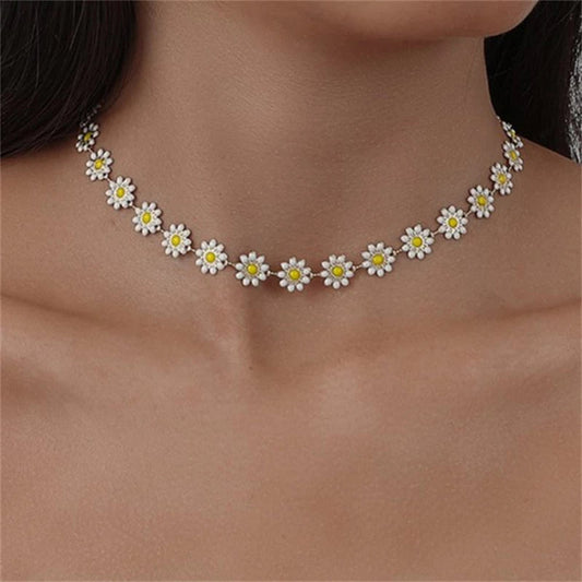Collier Marguerite en or