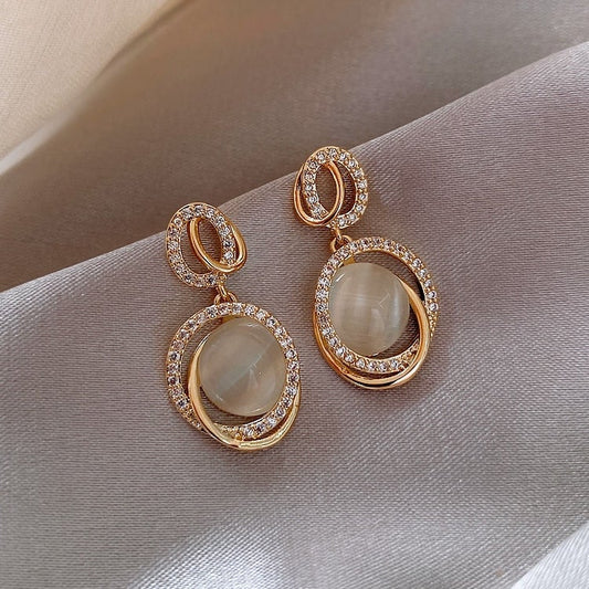 Boucles d'oreilles de style français