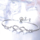 Bracelet Argent Adjustable Infini - Élégance et Style à Votre Poignet