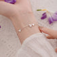 Élégant Bracelet Papillon en Argent Fin