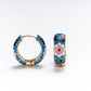 Boucles d'oreilles florales luxueuses