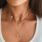 Collier de lune en argent