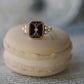 Anneau en emaille Vintage Luxus Perle