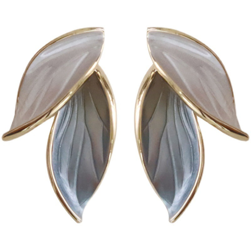 Boucles d'oreilles en émail luxueuses peintes à la main, Lucky Wings