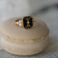 Anneau en emaille Vintage Luxus Perle