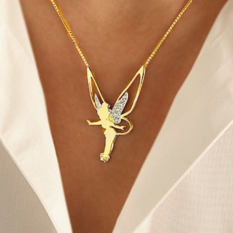 Collier Feen en or et en argent