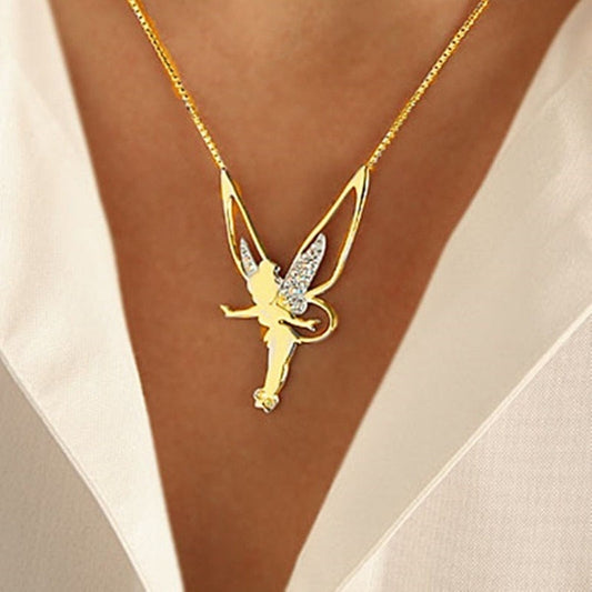Collier Feen en or et en argent