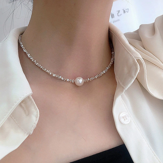 Collier Vintage en Perles Élégantes