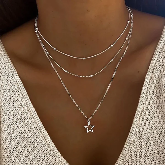 Collier vintage Star