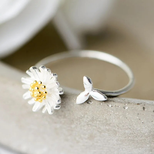 Bague Marguerite en Argent