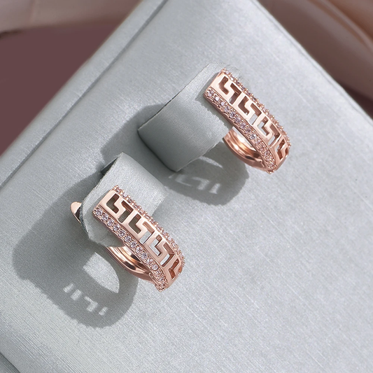 Boucles d'oreilles fines et élégantes